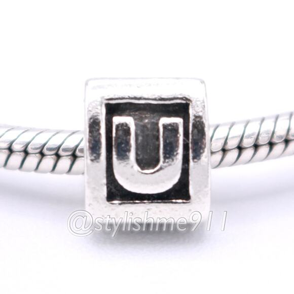 Authentic PANDORA Alphabet Letter - U - 790323U - Picture 2 of 12